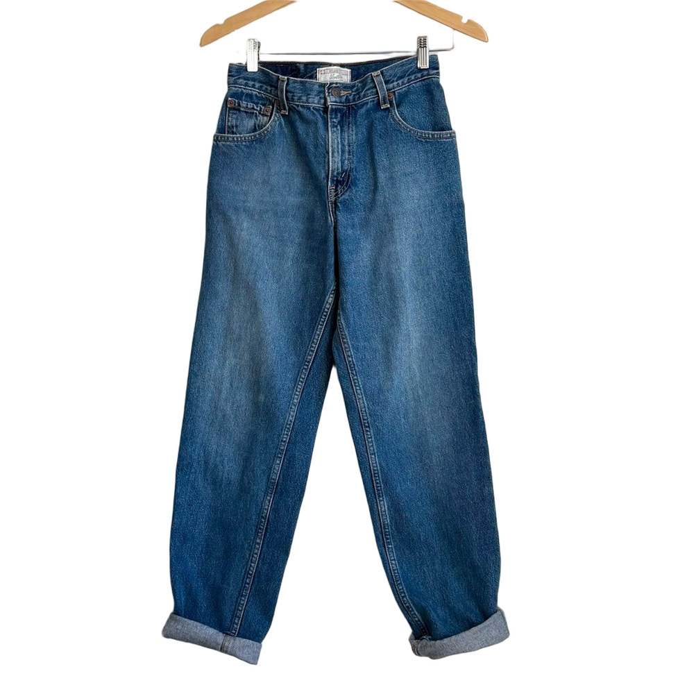 Classic Levi Strauss Signature 100% Cotton High Waist Jeans Misses Size 6 Medium